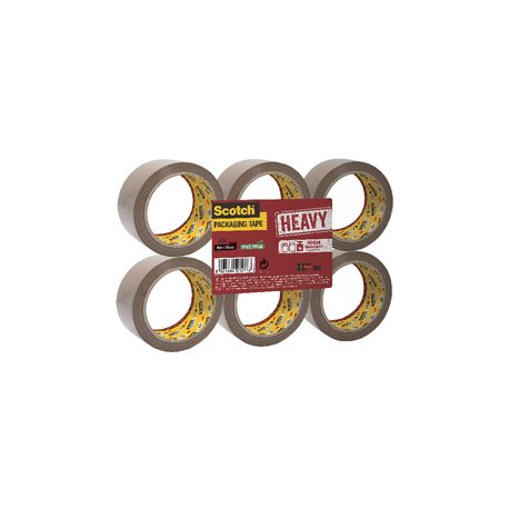 CF 6 ROTOLI NASTRO IMBALLO HEAVY AVANA
