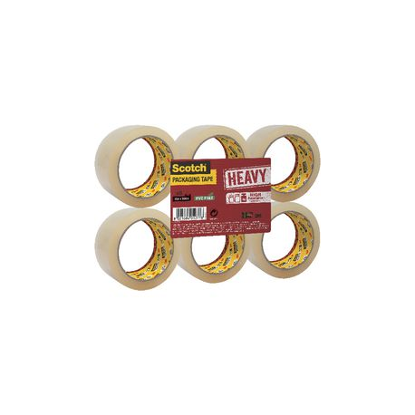 CF 6 ROTOLI NASTRO IMBALLO HEAVY  TRASP.