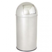 CESTINO GETTACARTA PUSH 40LT GRIGIO