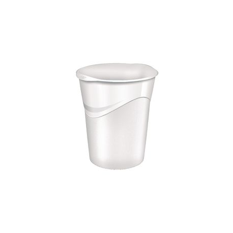 CESTINO 14 LITRI BIANCO GLOSS