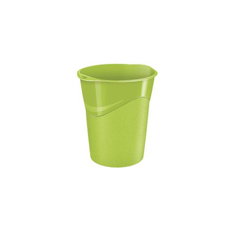 CESTINO 14 LITRI VERDE GLOSS