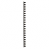 100 SPIRALI PLASTICA 12MM NERO