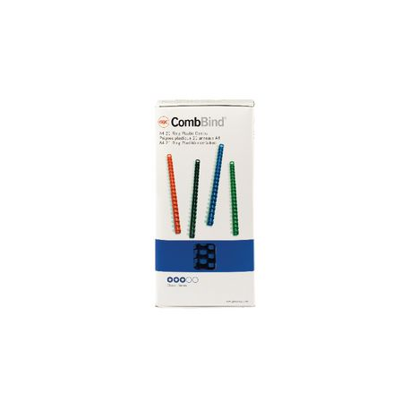 100 BLU 12MM SPIRALI PLASTICA