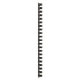 100 SPIRALI PLASTICA 16MM NERO