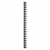 100 SPIRALI PLASTICA 16MM NERO