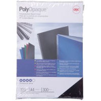 100 COPERTINE A4 POLIPROPILENE NERO