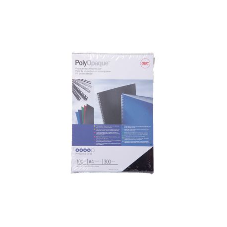 100 COPERTINE A4 POLIPROPILENE NERO