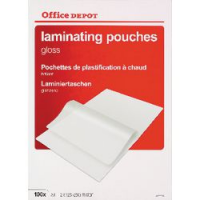 CF 100 POUCHES OD LUCIDE A4  2X125MIC