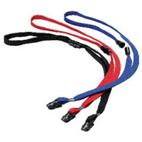 CORDONCINO TESSUTO BLU CON CLIP CF 10