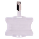 CF25 P.BADGE PLAST.C.CLIP 85X54MM