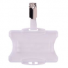 CF25 P.BADGE PLAST.C.CLIP 85X54MM