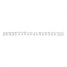 CF 100 DORSI METALLICI ARGENTO GBC 10MM