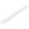 CF 100 DORSI METALLICI ARGENTO GBC 8MM 21