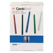 PK50 SPIRALI PLASTICA BIANCO GBC 25MM