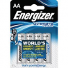 CF 4 PILE ENERGIZER ULTIMATE STILO AA