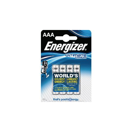CF 4 PILE ENERGIZER ULTIM MINISTIL AAA