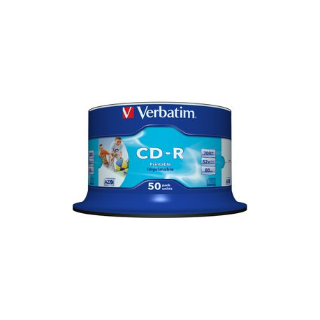 CF50 CD-R VERBATIM 700MB 80M 52X PRINT