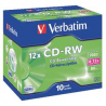 CF 10 CD-RW VERBATM 700MB 80MIN 8X-12X JC