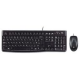 DESKTOP SET NERO LOGITECH K120 CORDED