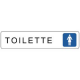 TARGHETTA 200X45 TOILETTE DONNE