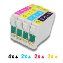 CARTUCCIA T0711 NERO COMPATIBILE/RIGENERATO - EPSON D78/DX4000/DX4050/DX5000/DX6000/DX6050/DX7000F-S20