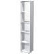 Libreria  linea "Avila" alta, 4 rip, largh 40 - bianco