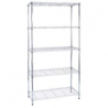 Libreria Light Con 5 Ripiani Cromata