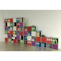 Libreria 6 Cas Scalare 1041X292X1039 Noce