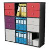 Libreria 9 Caselle 1041X292X1039 Noce