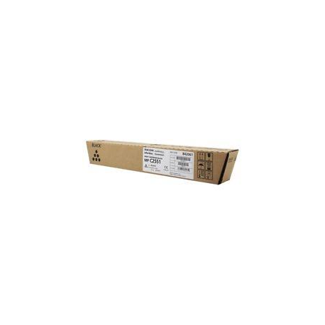 TONER RHC2551EBLK NERO ORIGINALE - RICOH AFICIO MP C2051 2551 MP C2030 2050 2530 2550 LUNGA DURATA