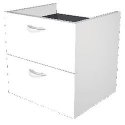 Coppia cassetti linea "Avila" - bianco