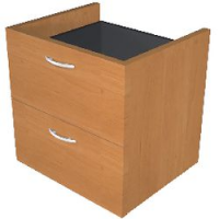 Coppia cassetti linea "Avila" - noce