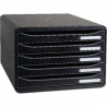 CASSETTIERA A4 NERO ORIZZ MODULO EXACOMP