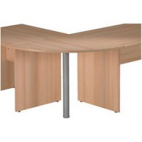 Gamba in Metallo per Angolare diam.6cm x lungh. 69,5cm argento