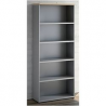 Mobile alto 4 ripiani Matiz 90cm x 40,1cm x 212,5cm - noce