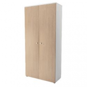 MOBILE BIANCO CON ANTE ROVERE 80X35X17DL