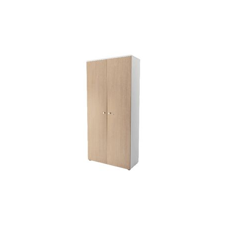 MOBILE BIANCO CON ANTE ROVERE 80X35X17DL