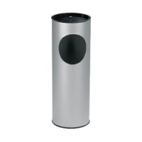 Vaschetta posacenere in plastica ignifuga - grigio