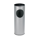 Vaschetta posacenere in plastica ignifuga - grigio