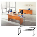Scrivania linea "Matiz" 180 cm - noce
