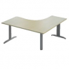 Scrivania Orientamento Destro Stilo 160X160 Acero