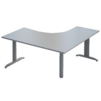 Scrivania Orientamento Destro Stilo 160X160 Grigio