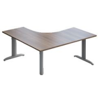 Scrivania Orientamento Sinistro Stilo 160X160 Noce