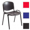 Sedia impilabile CLASSIC rivestimento PPL - nero