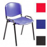 Sedia impilabile CLASSIC rivestimento PPL - blu