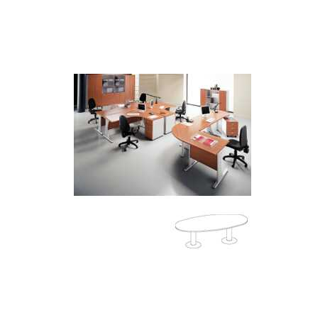 TAV RIUN OVALE 240X110 4FOGLIO GO     DL