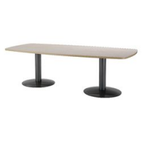 Tavolo Riunione Ovale 240X110 - acero
