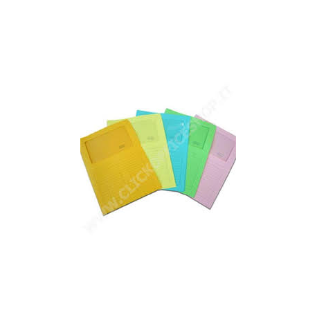 CF25 CARTELLINE A L COLORI PASTELLO