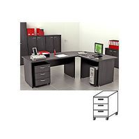 Cassettiera 3Cass Lione 43X52X60 Nero