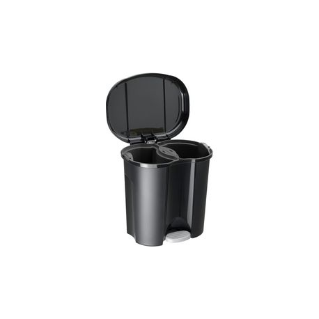 CESTINO NERO ROTHO DUO PPL 10 + 10 L
